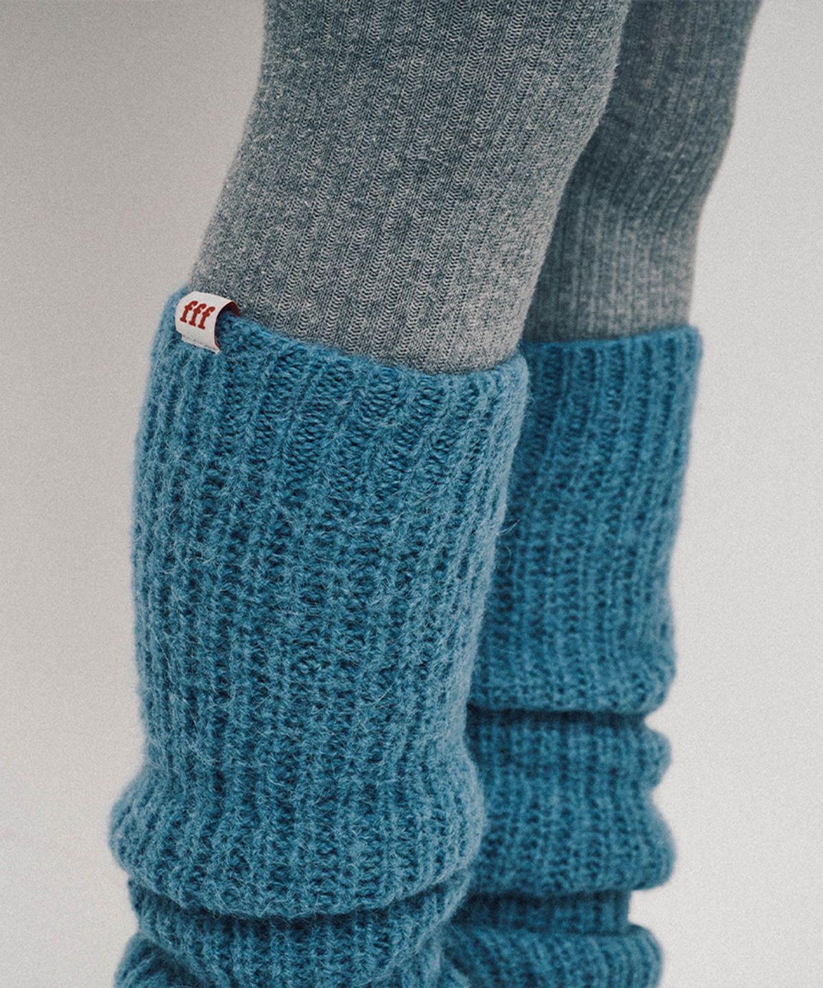 펀프롬펀(FUNFROMFUN) ALPACA LEG WARMERS, BLUE