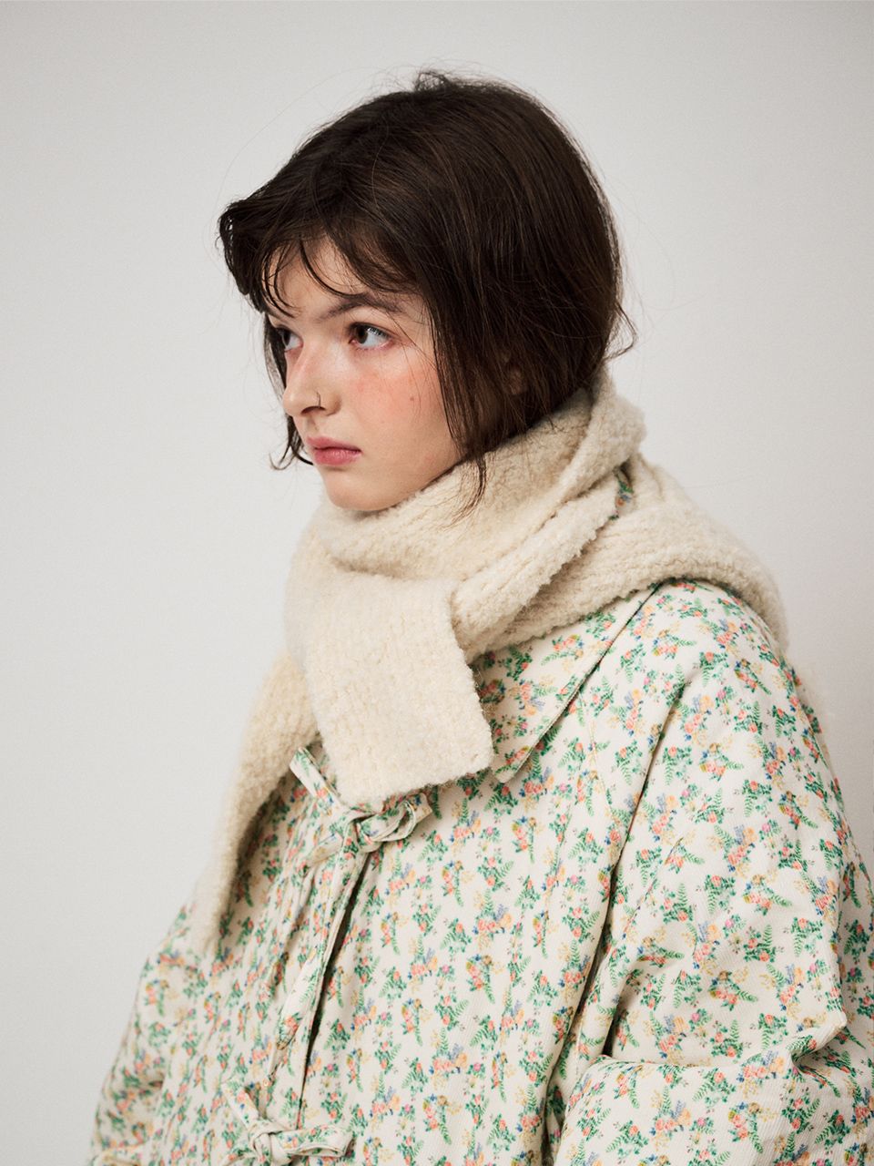 【FUNFROMFUN】BOUCLE BALACLAVA MUFFLER ★韓国人気★ 追跡付 MUSINSA | FUNFROMFUN BOUCLE BALACLAVA MUFFLER, CREAM