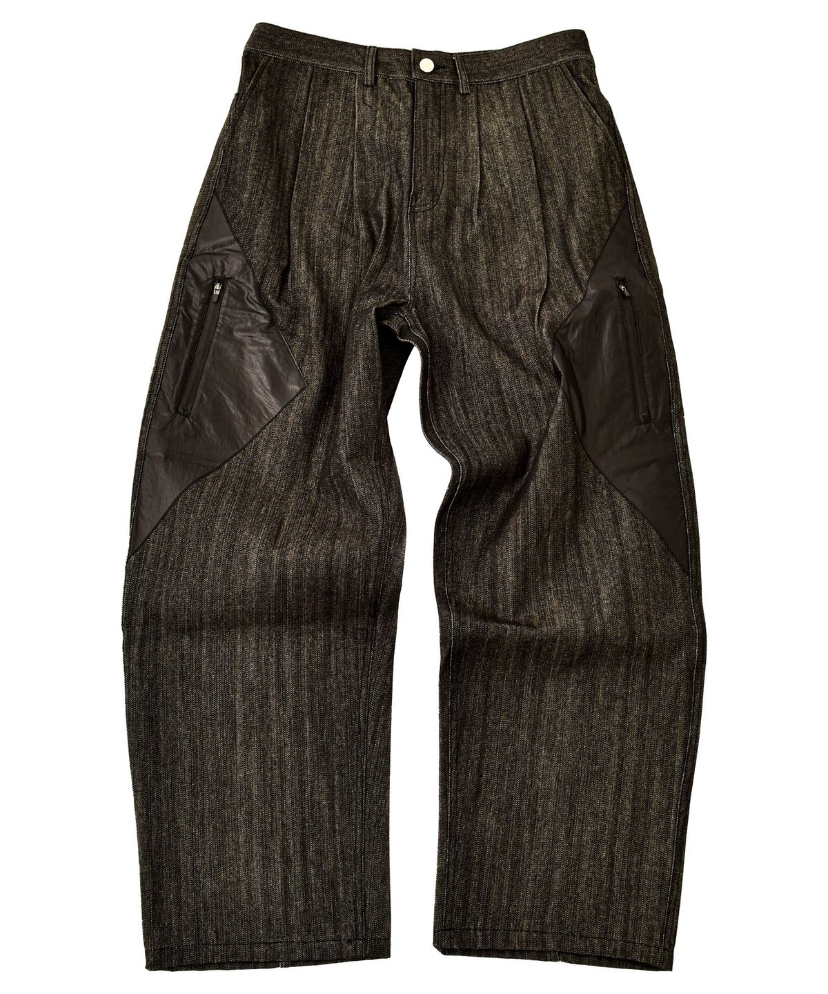 프리키쉬빌딩(FREAKISH BUILDING) DIPPING SAUCE TWO TUCK DENIM PANTS