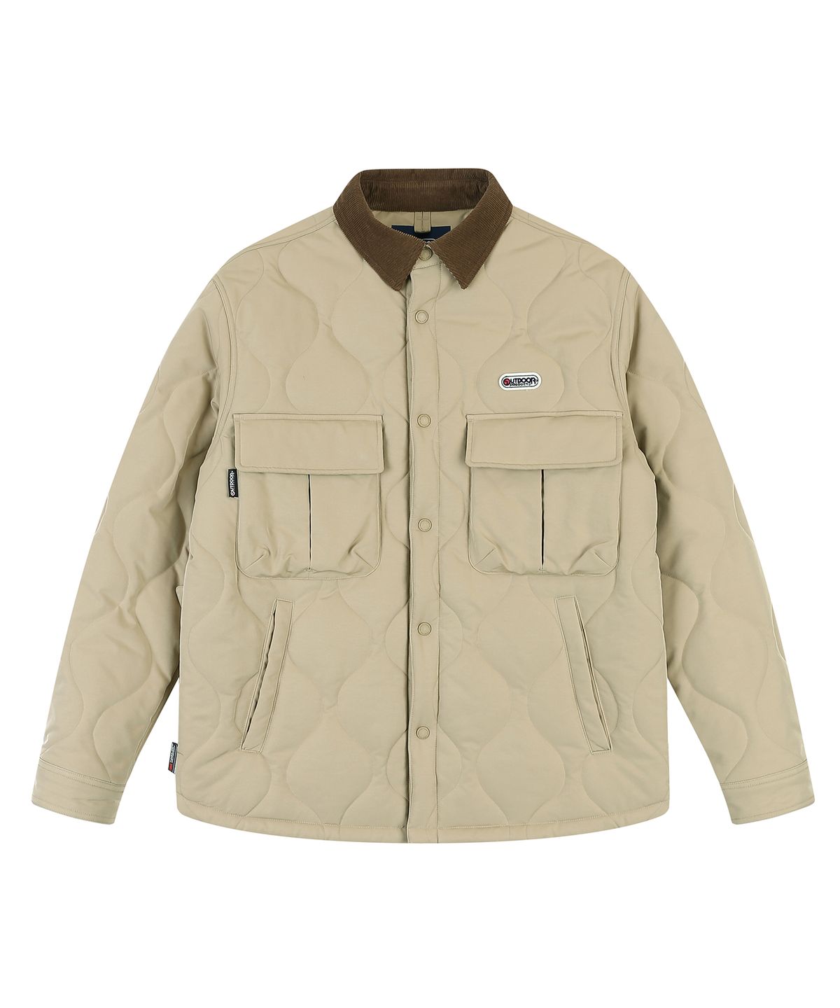 아웃도어 프로덕츠(OUTDOOR PRODUCTS) 허그포켓 퀼팅 셔츠 자켓 HUG POCKET QUILTED SHIRT JK