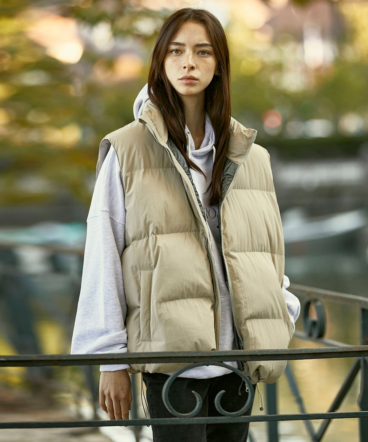 미니멀프로젝트(MINIMALPROJECT) MNMP 하이넥 패딩 베스트 MVT102 / 4COLOR