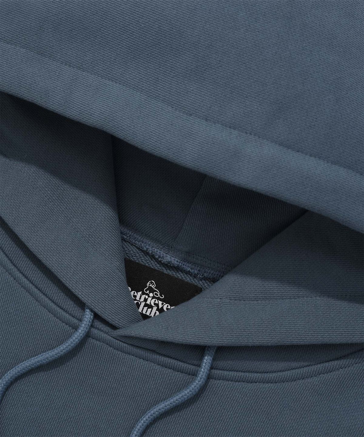 리트리버클럽(RETRIEVER CLUB) HOWLING SOCCER HOODIE [DARK SKYBLUE]