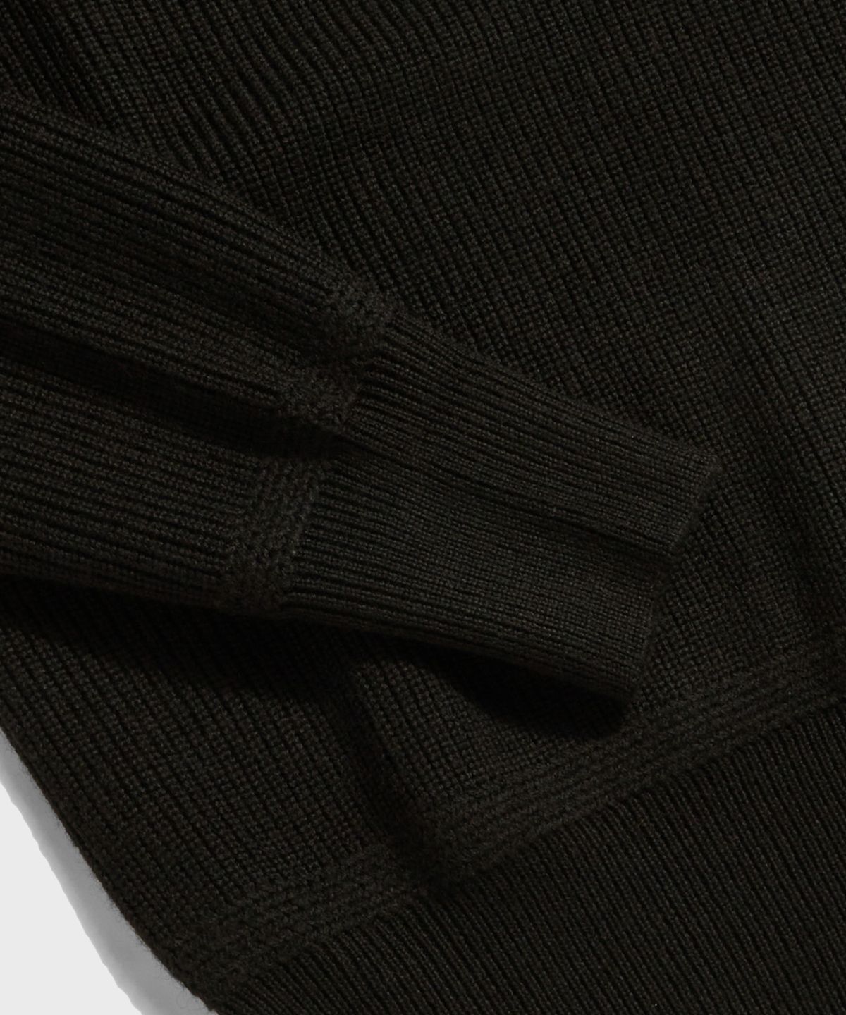 브론슨(BRONSON) US Army High Neck Wool Sweater Black