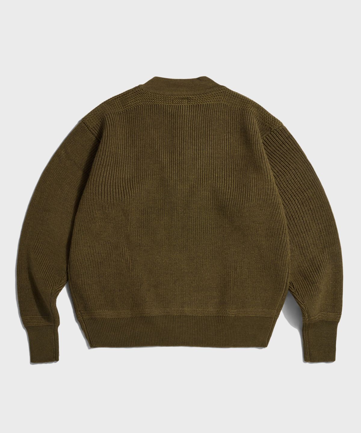 브론슨(BRONSON) US Army High Neck Wool Sweater Olive