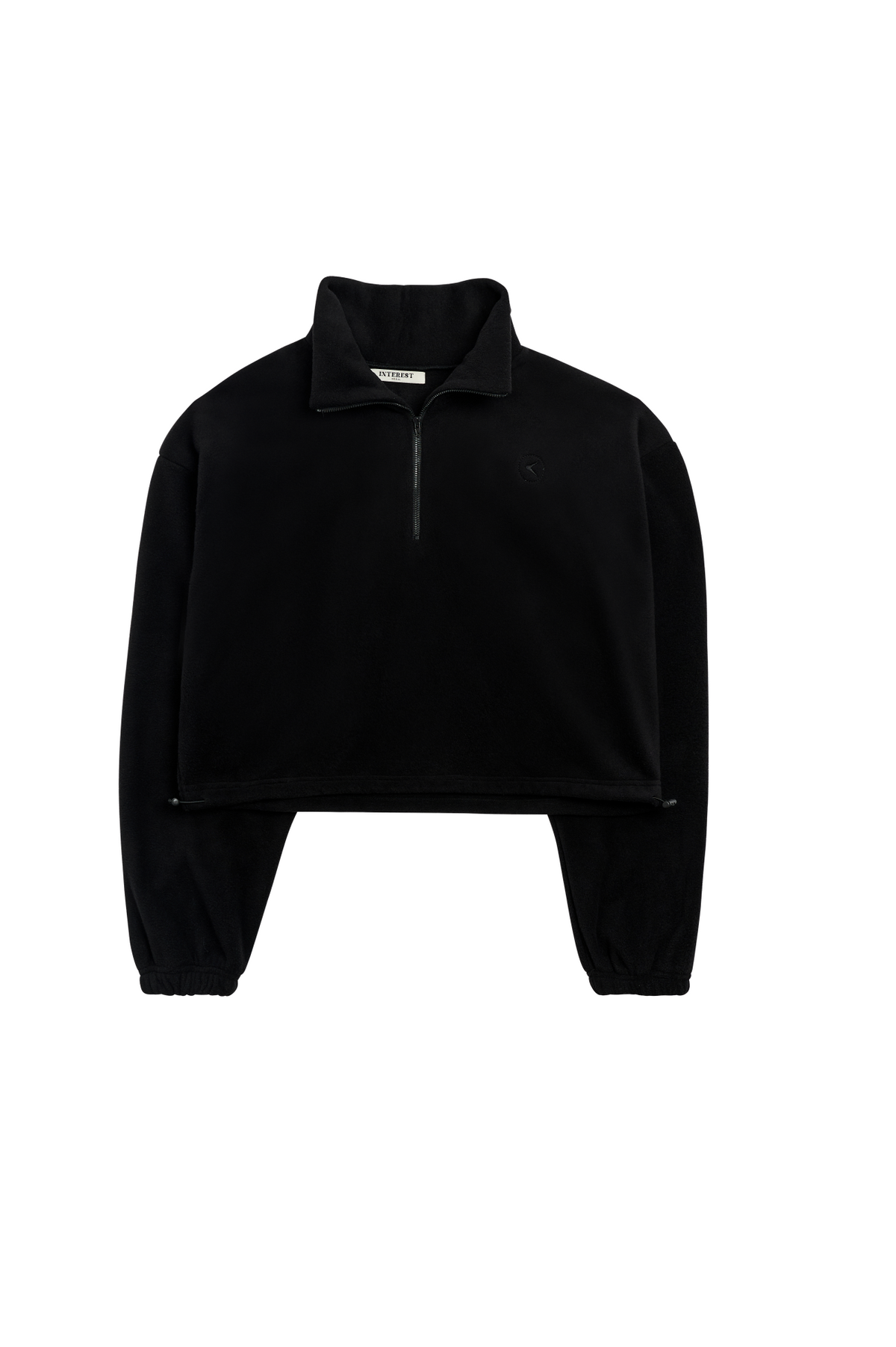 인터레스트(INTEREST) FLEECE BANDING PANTS_BLACK