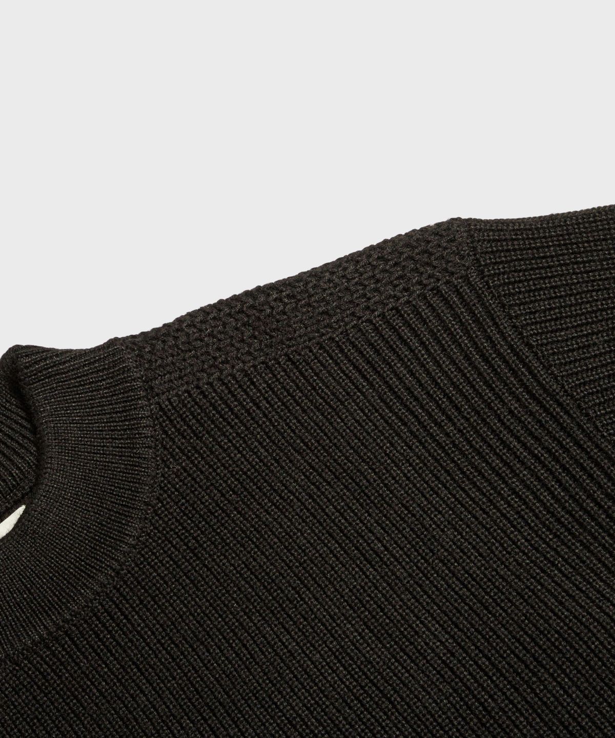 브론슨(BRONSON) Pre-War Model USN Woolen Sweater Black