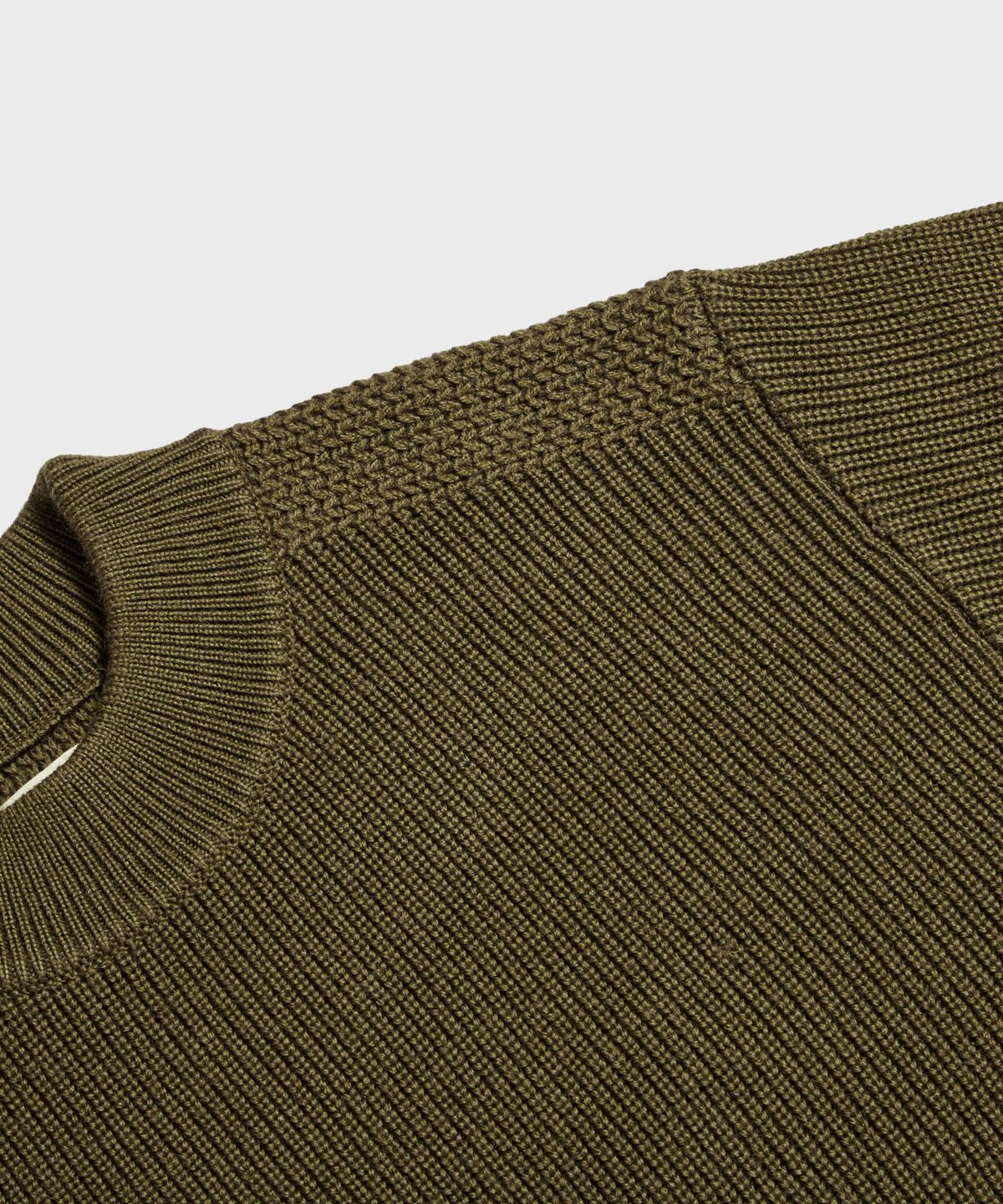 브론슨(BRONSON) Pre-War Model USN Woolen Sweater Olive