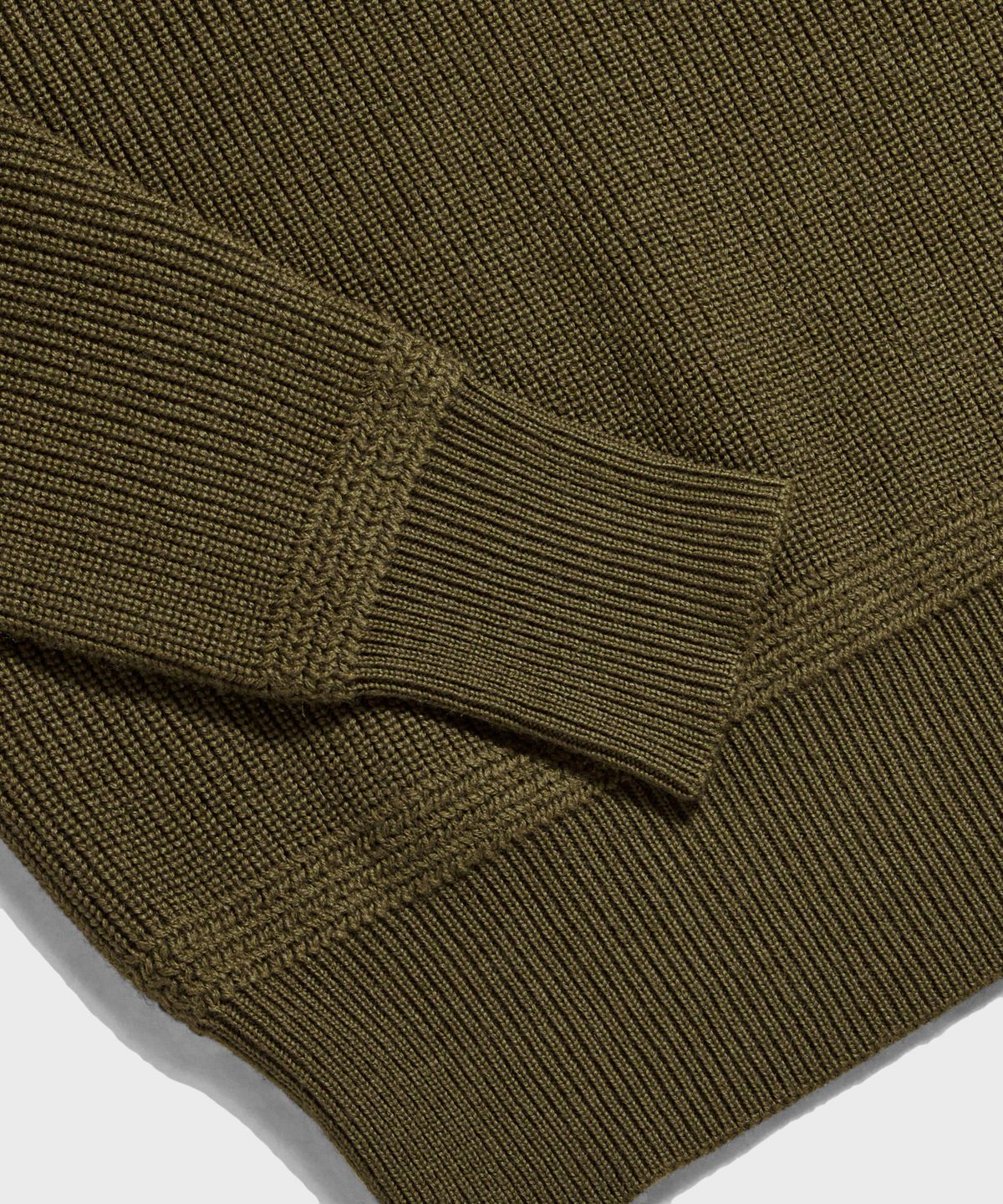 브론슨(BRONSON) Pre-War Model USN Woolen Sweater Olive
