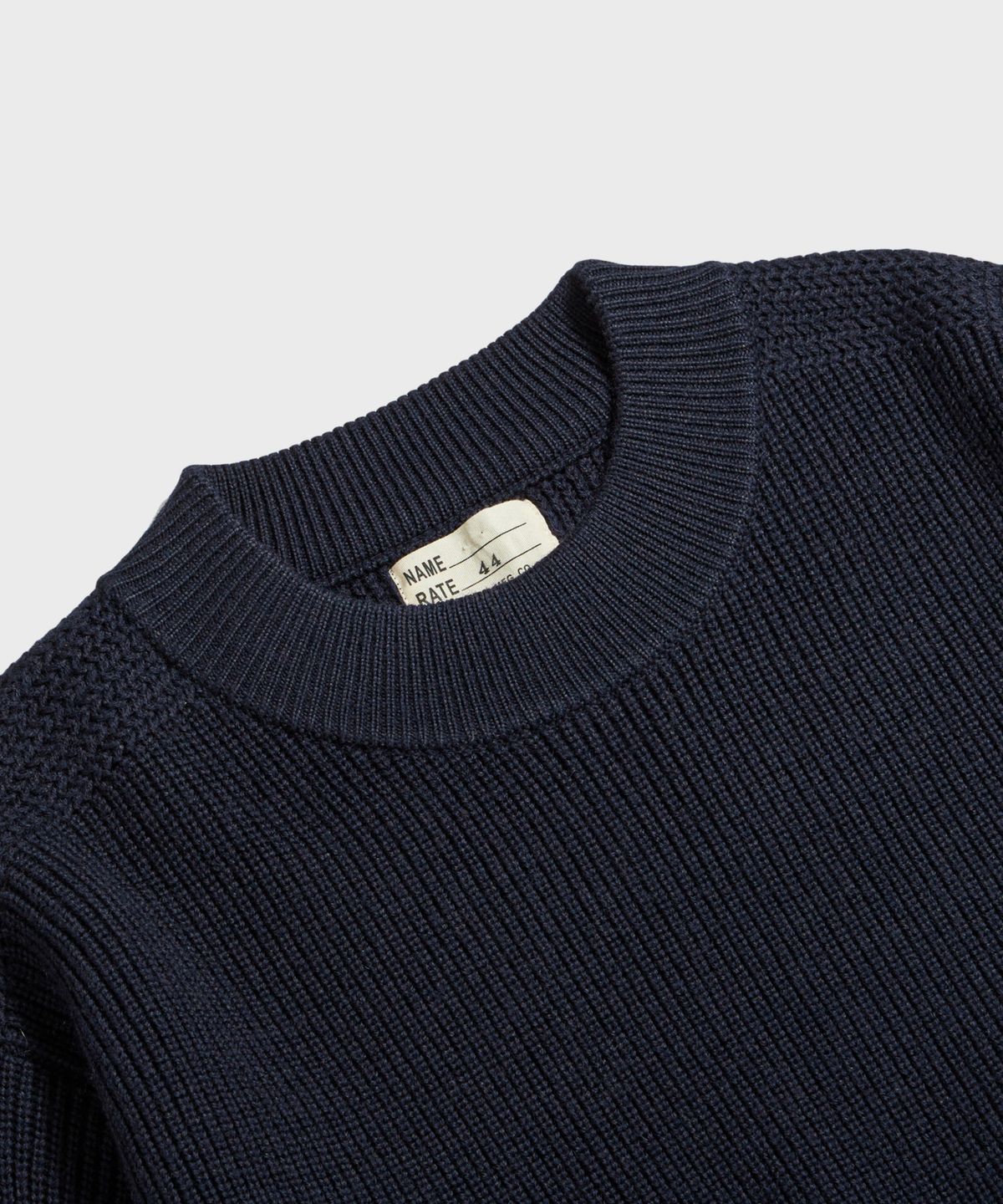 브론슨(BRONSON) Pre-War Model USN Woolen Sweater Navy