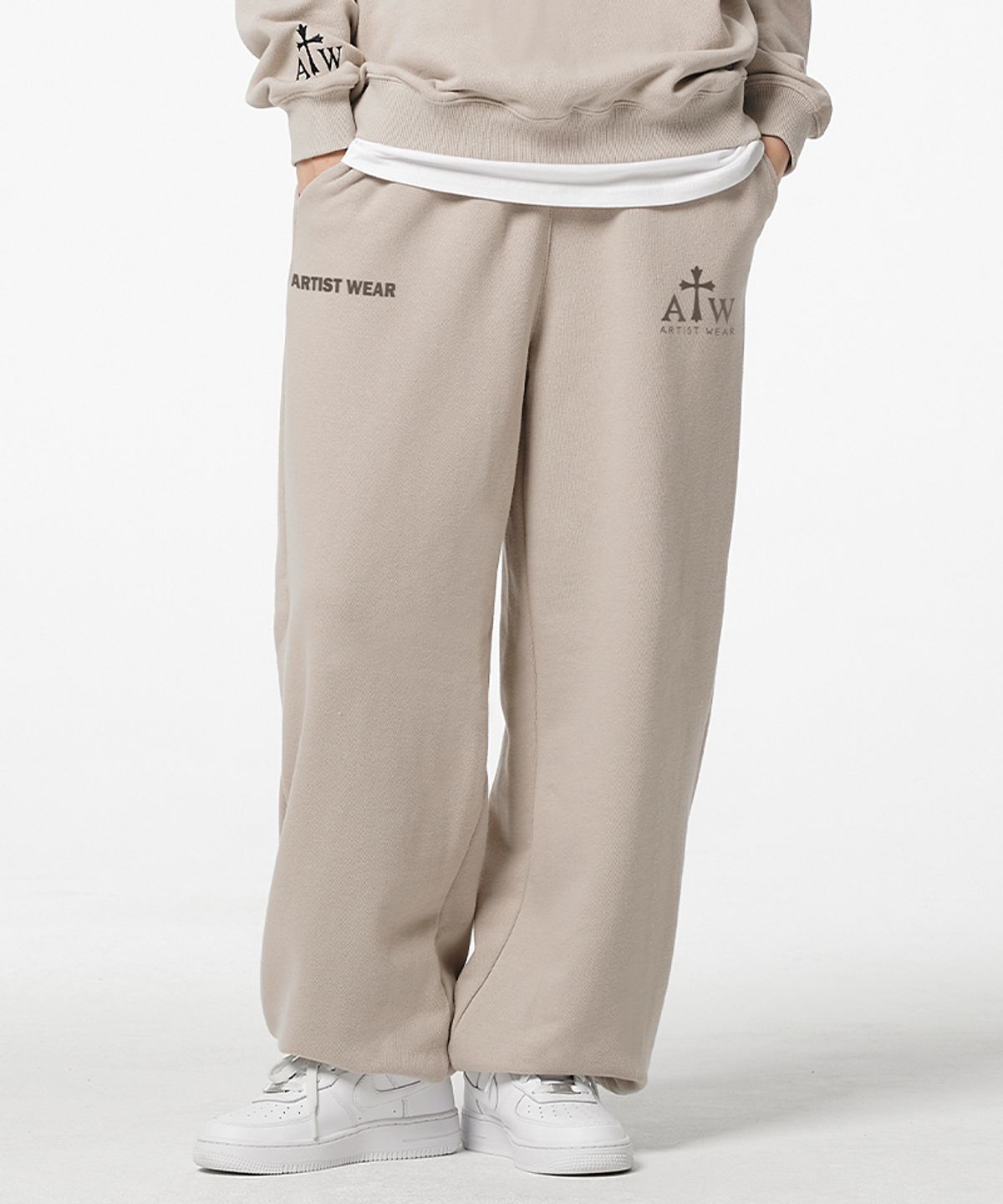 아티스트웨어(ARTISTWEAR) [ATW] 코어 와이드 조거팬츠