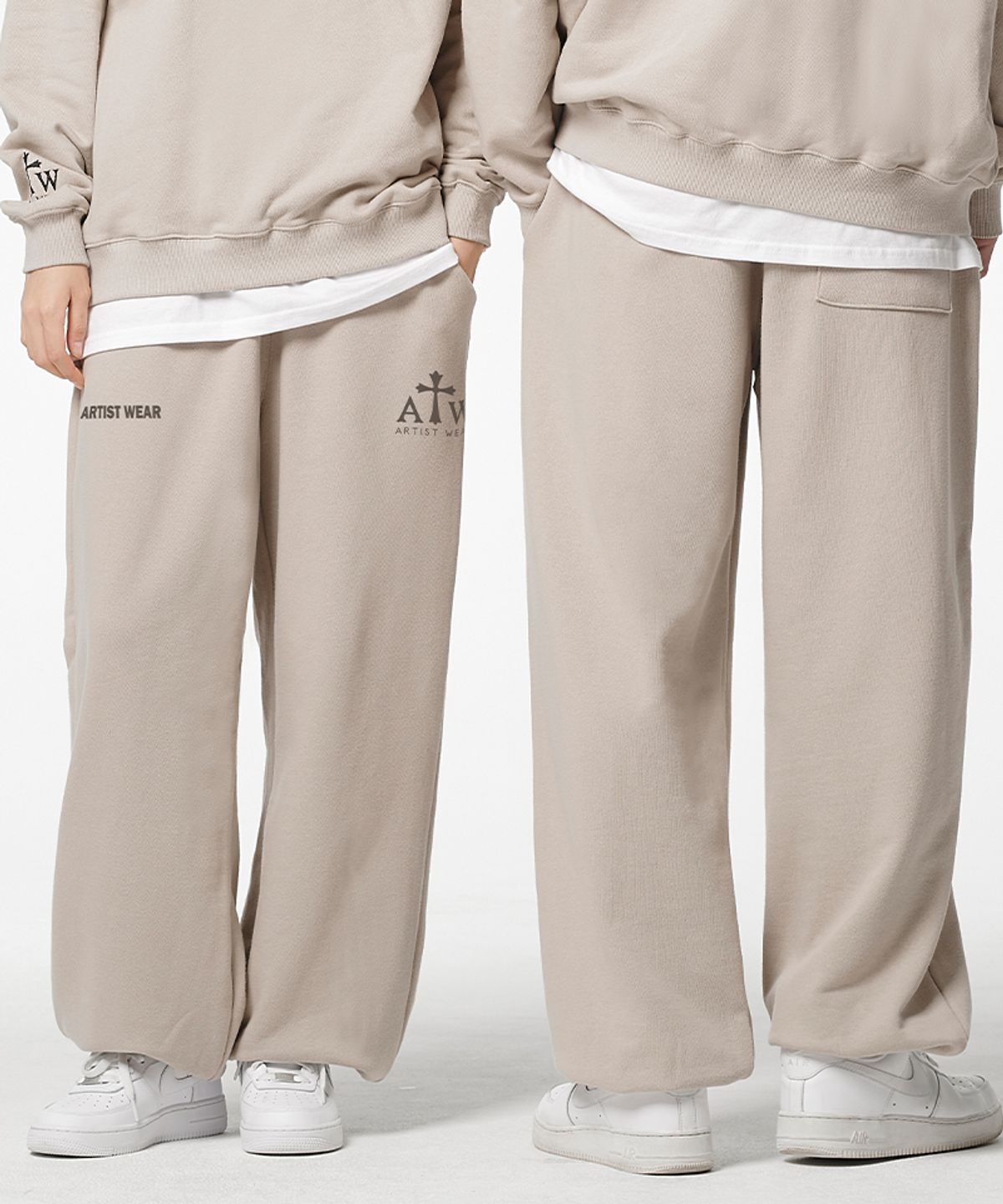 아티스트웨어(ARTISTWEAR) [ATW] 코어 와이드 조거팬츠