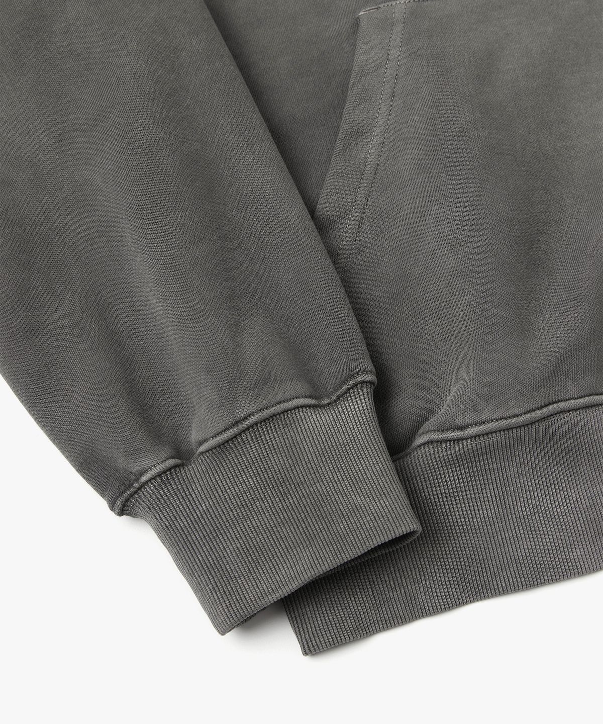 더블유엠씨(WMC) 피그먼트 후드집업_CHARCOAL GREY