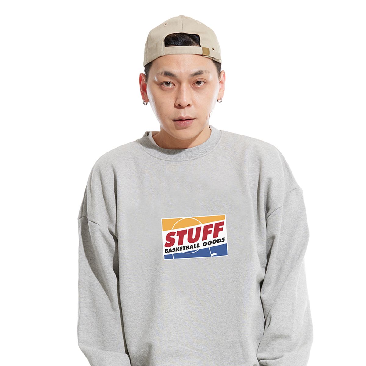 스터프(STUFF) 코트 굿즈 맨투맨