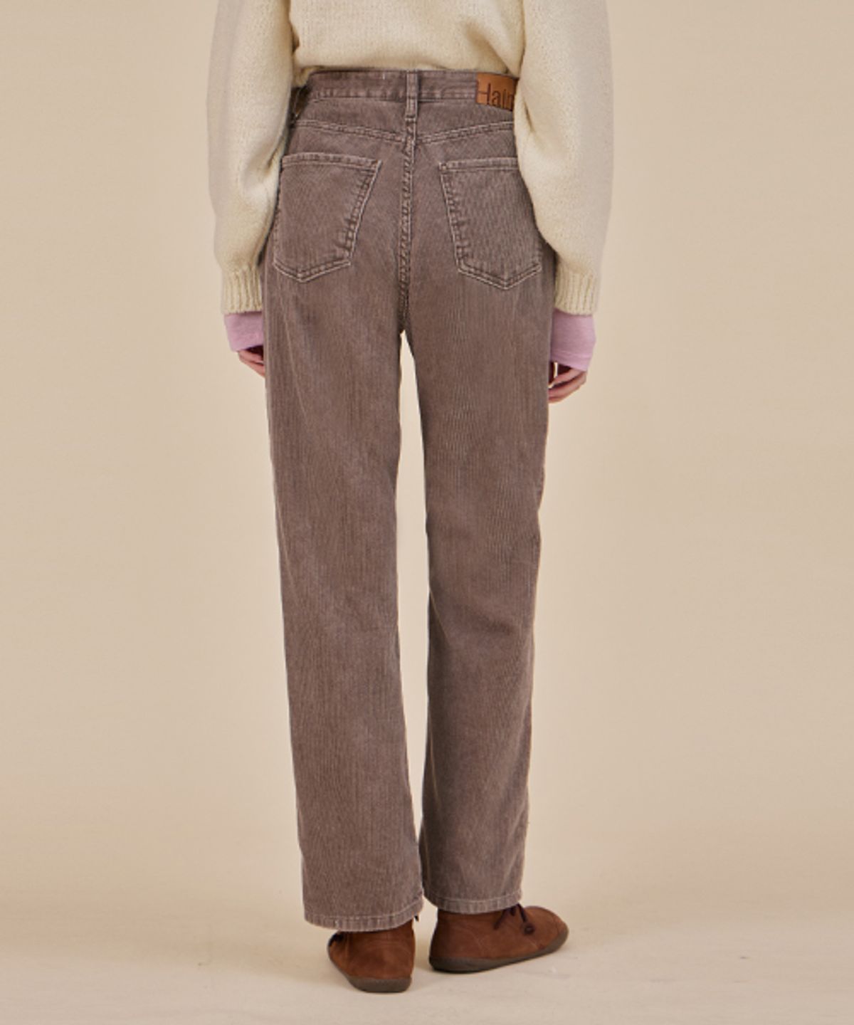 헤인트(HAINT) 벨르코듀로이와이드팬츠_8COLORS_BROWN