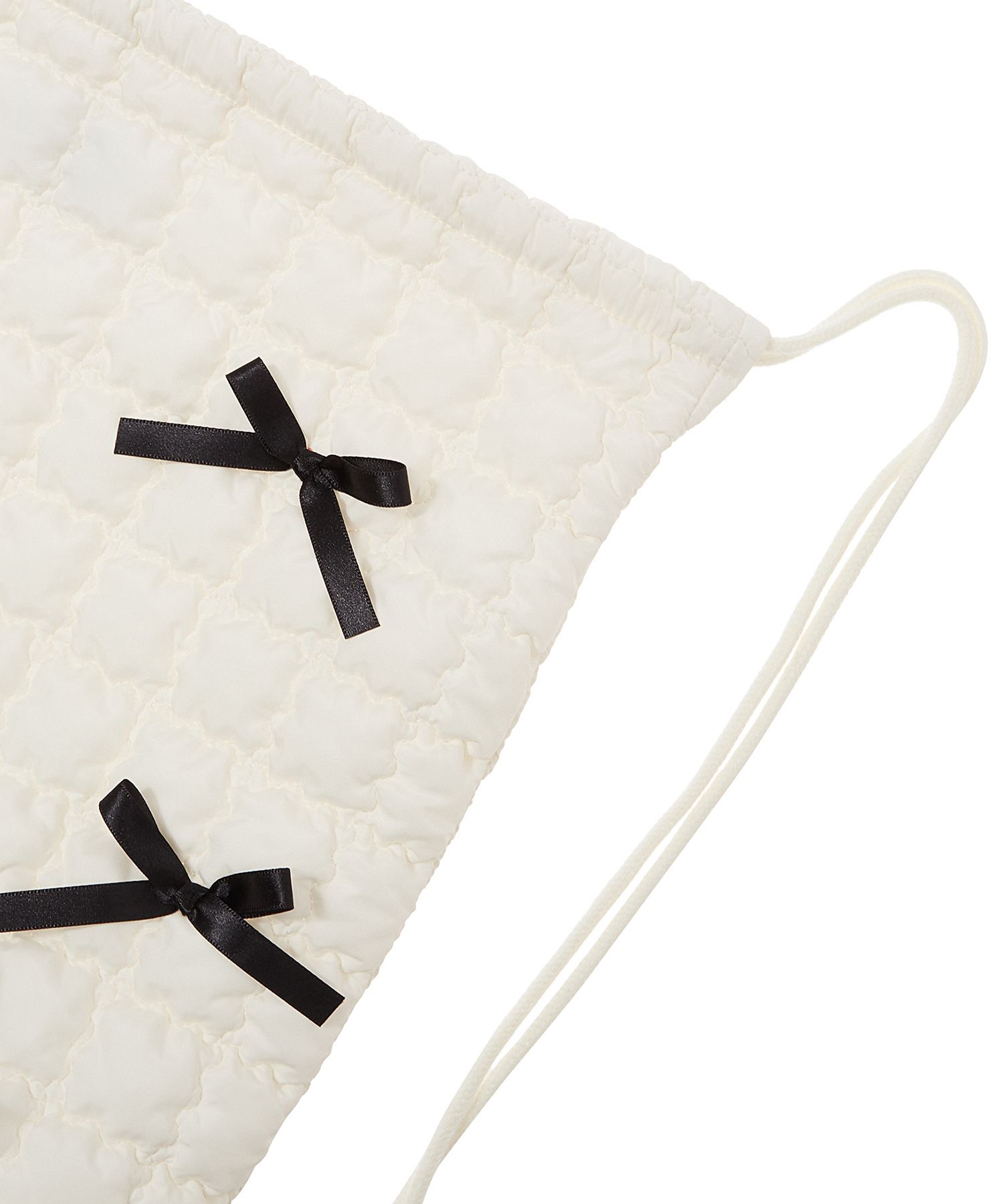 【ULKIN CANVAS】人気★BettyBoop Square Quilting Ribbon Bag MUSINSA | ULKIN CANVAS Betty Boop Square Quilted Ribbon