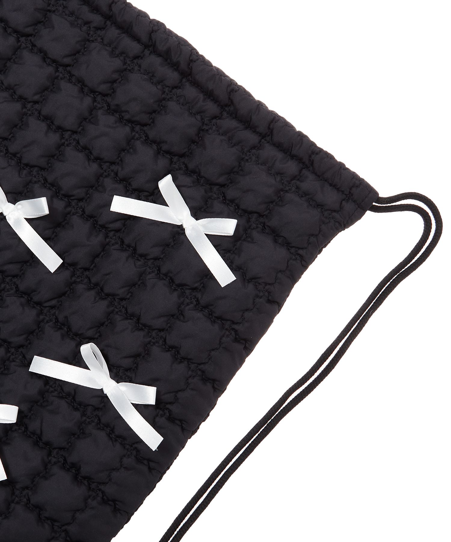 【ULKIN CANVAS】人気★BettyBoop Square Quilting Ribbon Bag MUSINSA | ULKIN CANVAS Betty Boop Square Quilted Ribbon