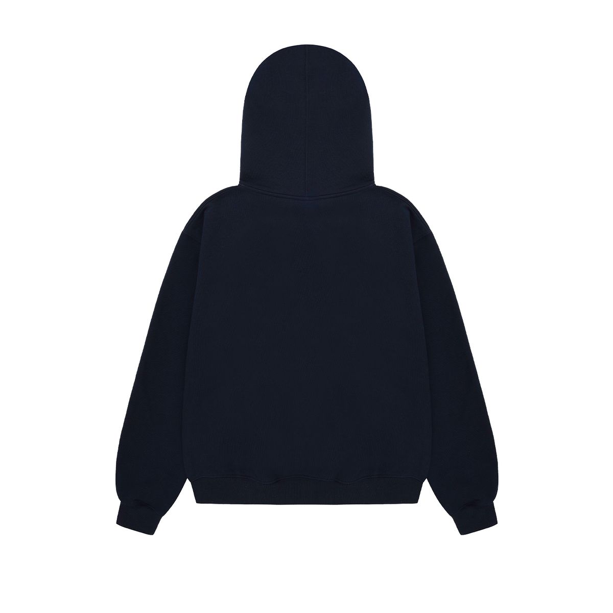 올아이즈다운(ALL EYES DOWN) CRACK LOGO ZIPUP HOODIE (NAVY)