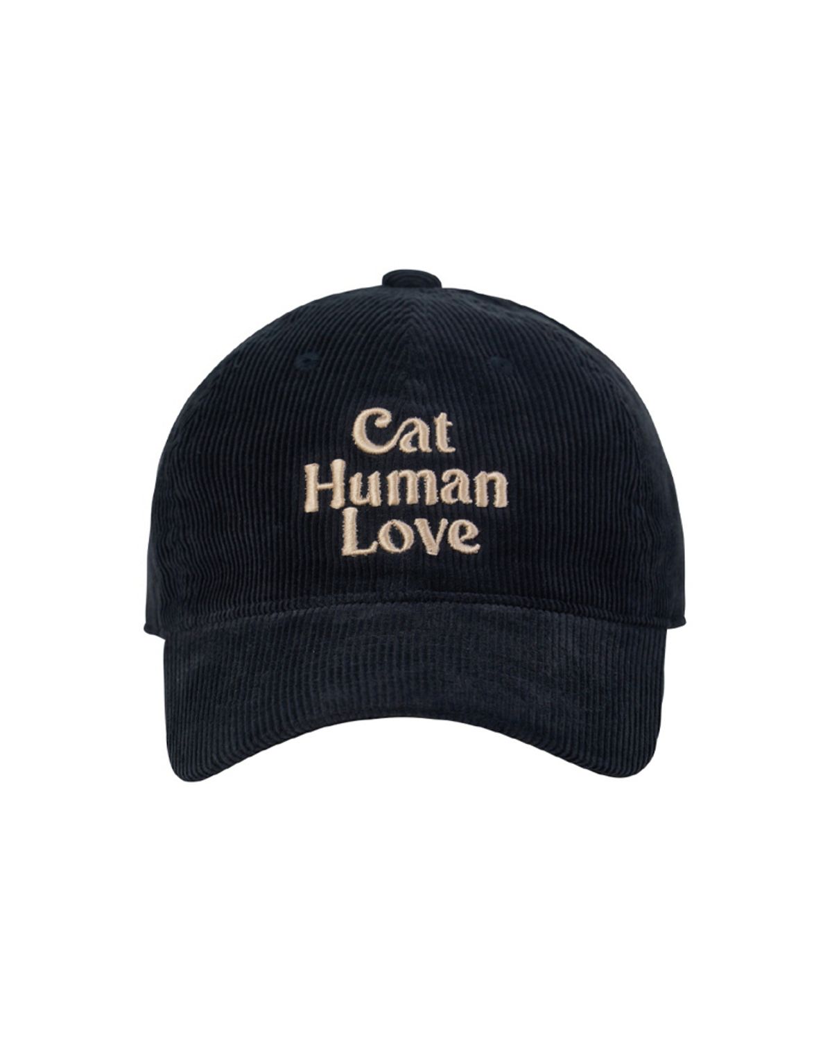 휴먼앤캣(HUMAN N CAT) 캣휴먼러브 코듀로이 볼캡 [네이비]