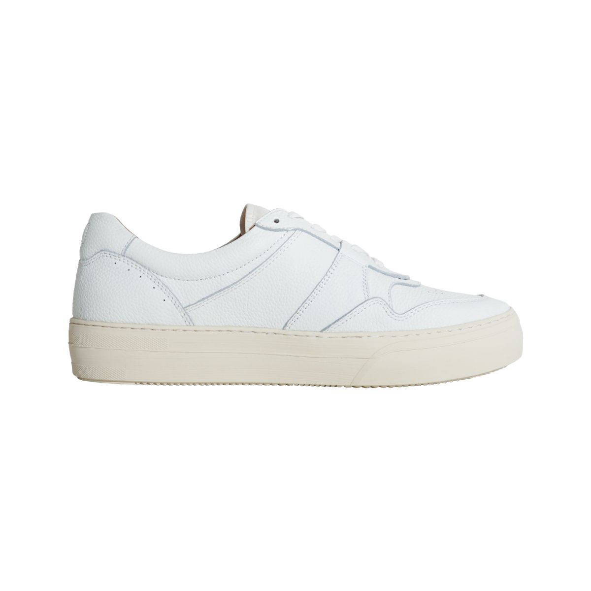 길프(GUILF) Chester Retro Sneakers in Kipskin White
