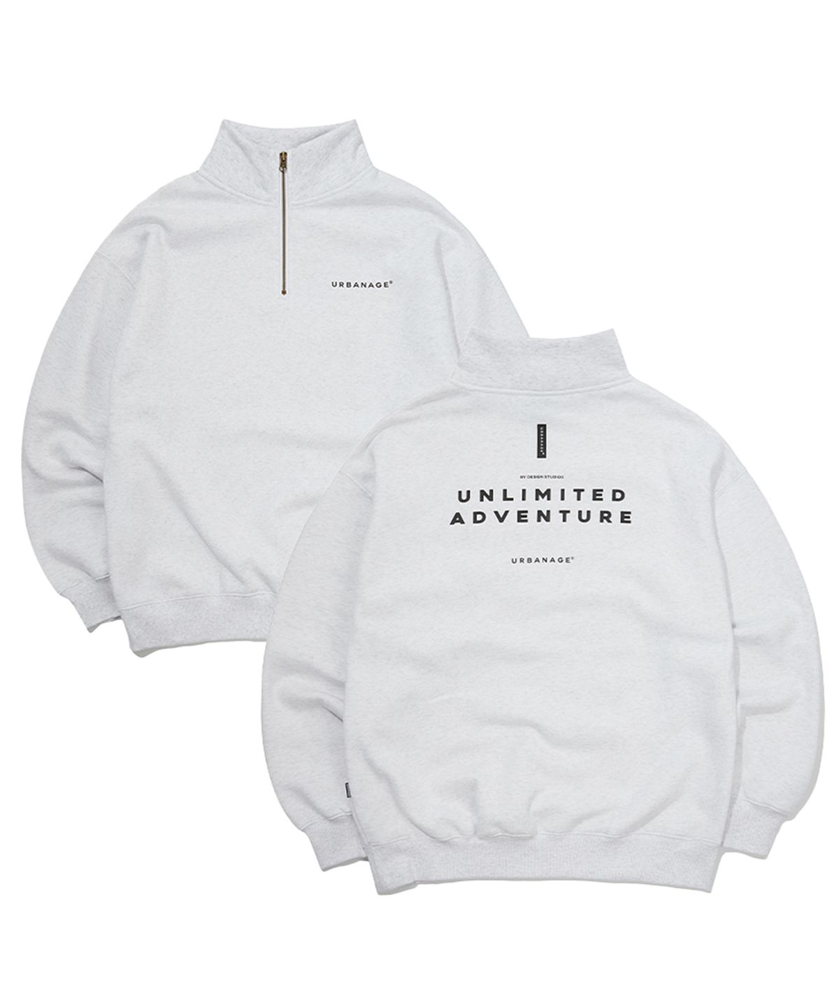 어반에이지(URBANAGE) [2PACK] 언리미티드 하프집업 (5 Color)
