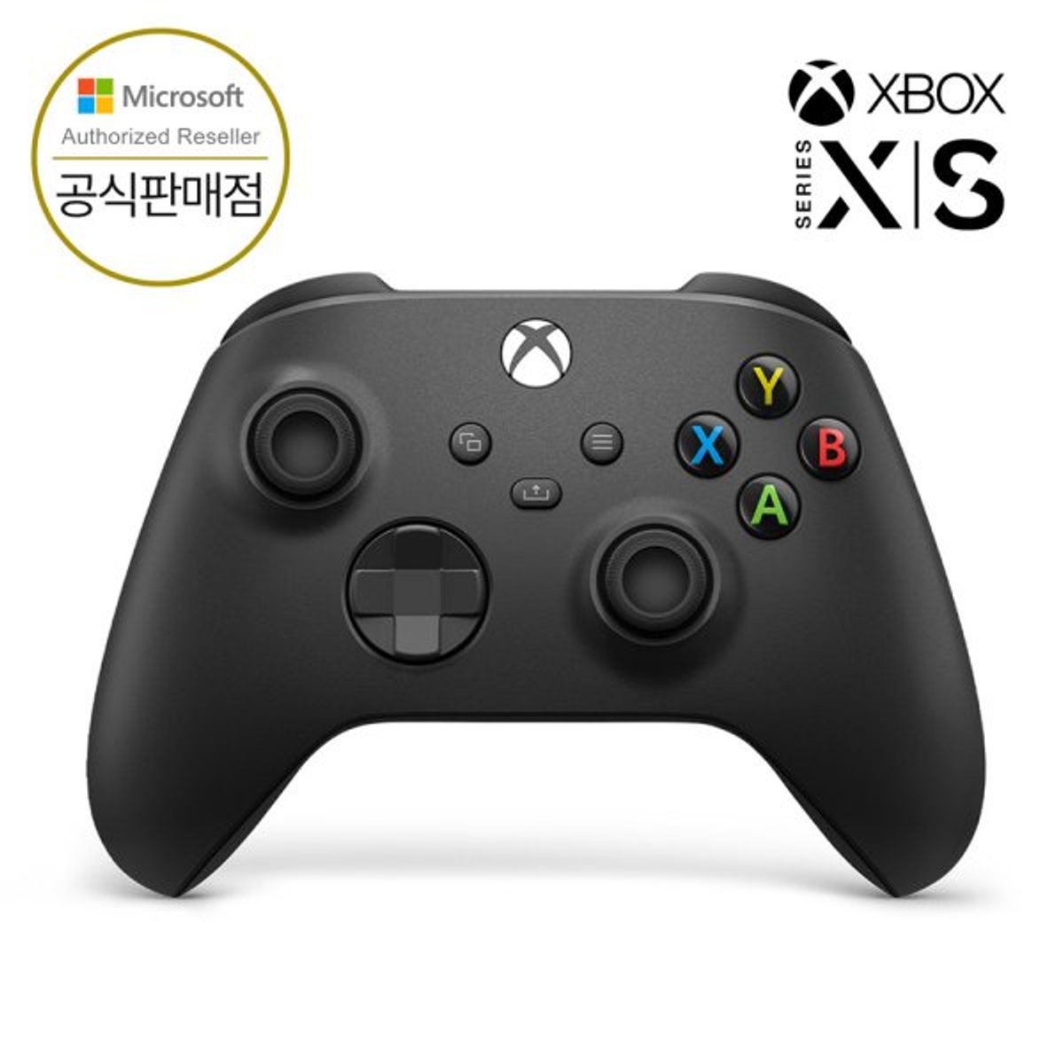 엑스박스(XBOX) Xbox 블루투스 컨트롤러 4세대 카본블랙 무선어댑터 패키지(리시버포함)