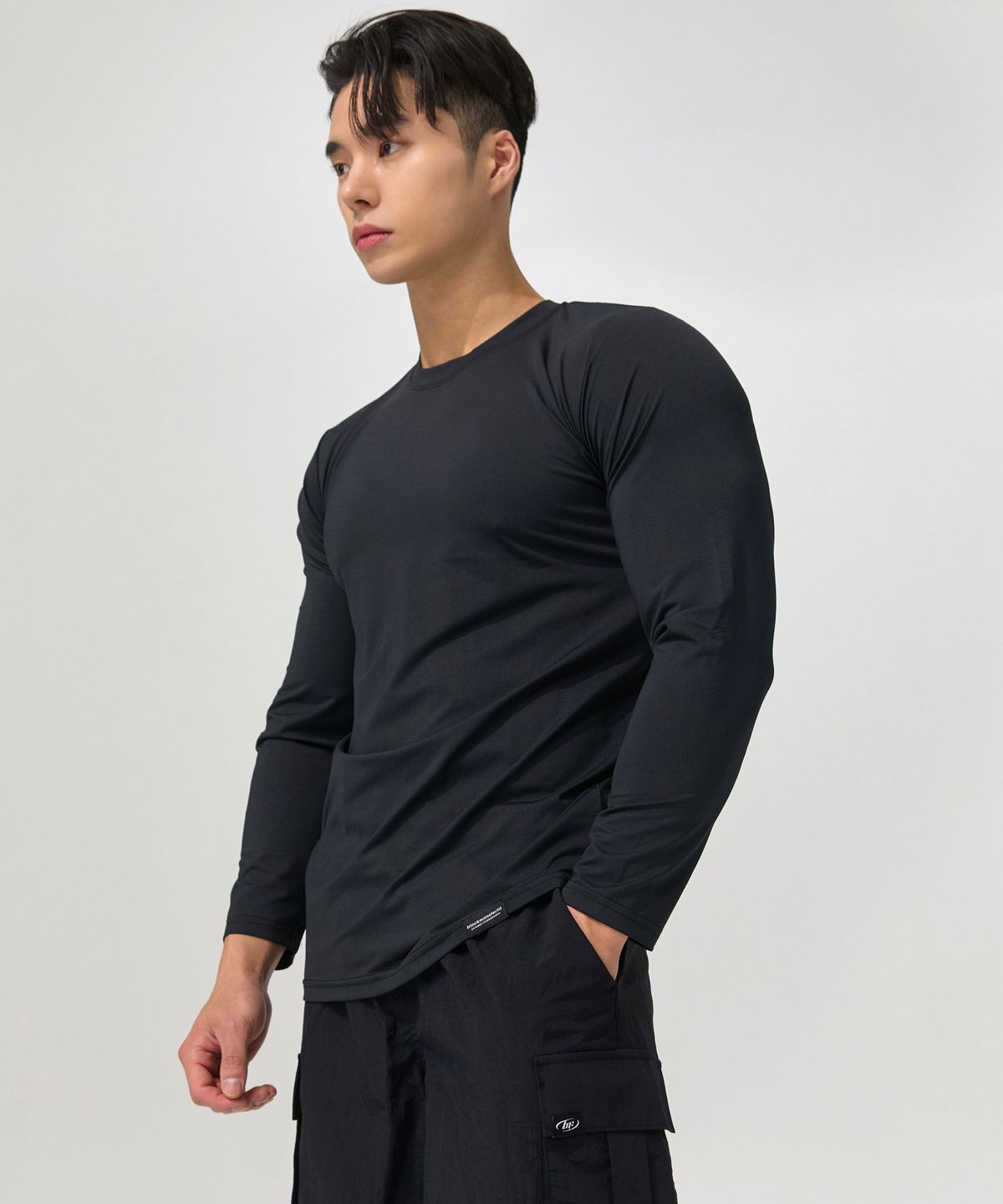 블랙몬스터핏(BLACK MONSTER FIT) 기능성 테크핏 롱슬리브 티셔츠 (4color) / BM210704