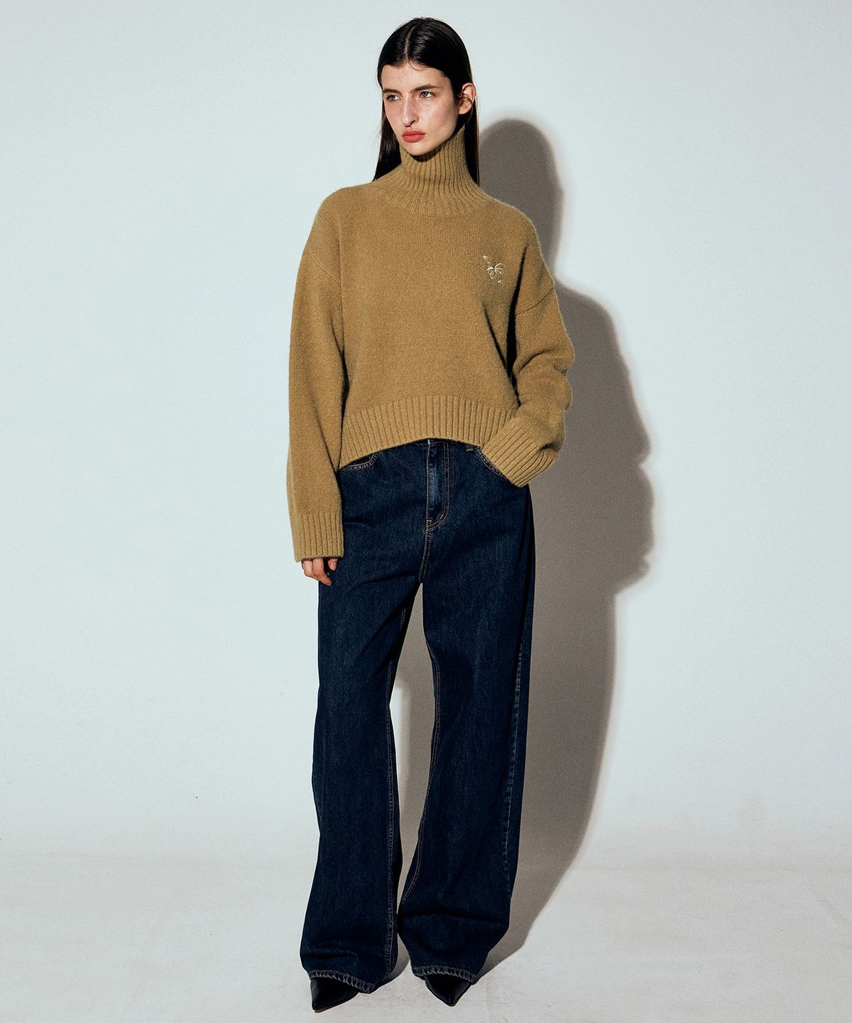 닉앤니콜(NICK&NICOLE) NICOLE STRAIGHT MAXI DENIM PANTS_BLUE