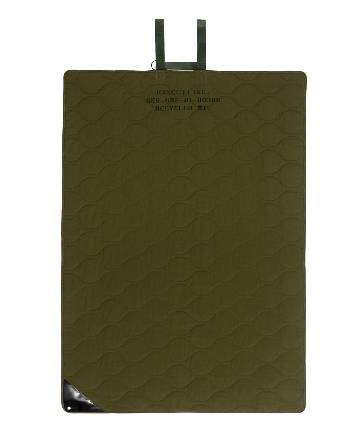 카네이테이(KANEITEI) ROLL & CARRY PICNIC MAT (OLIVE DRAB) / RECYCLED