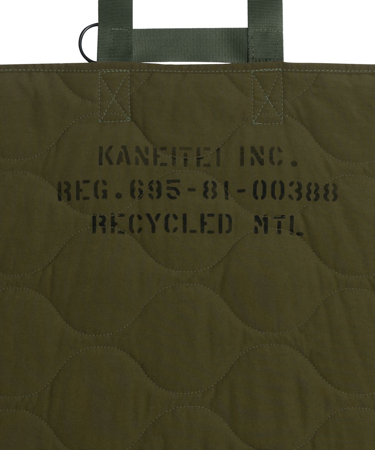 카네이테이(KANEITEI) ROLL & CARRY PICNIC MAT (OLIVE DRAB) / RECYCLED
