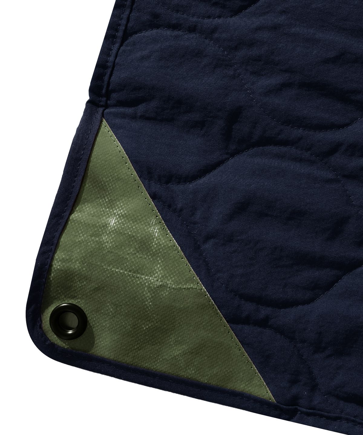 카네이테이(KANEITEI) ROLL & CARRY PICNIC MAT (NAVY) / RECYCLED