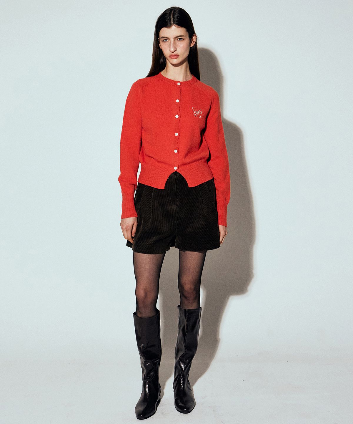 닉앤니콜(NICK&NICOLE) BERMUDA CORDUROY SHORT PANTS_DARK BROWN