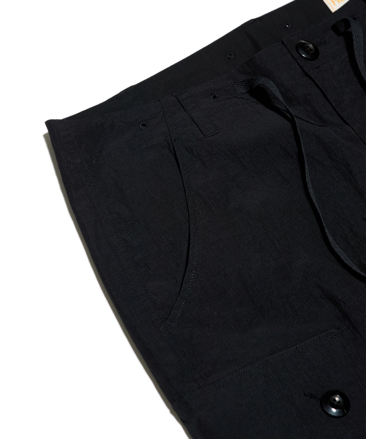 헬로 선라이즈(HELLO SUNRISE) HS x CIATRE Parachute Cargo Pants_Black