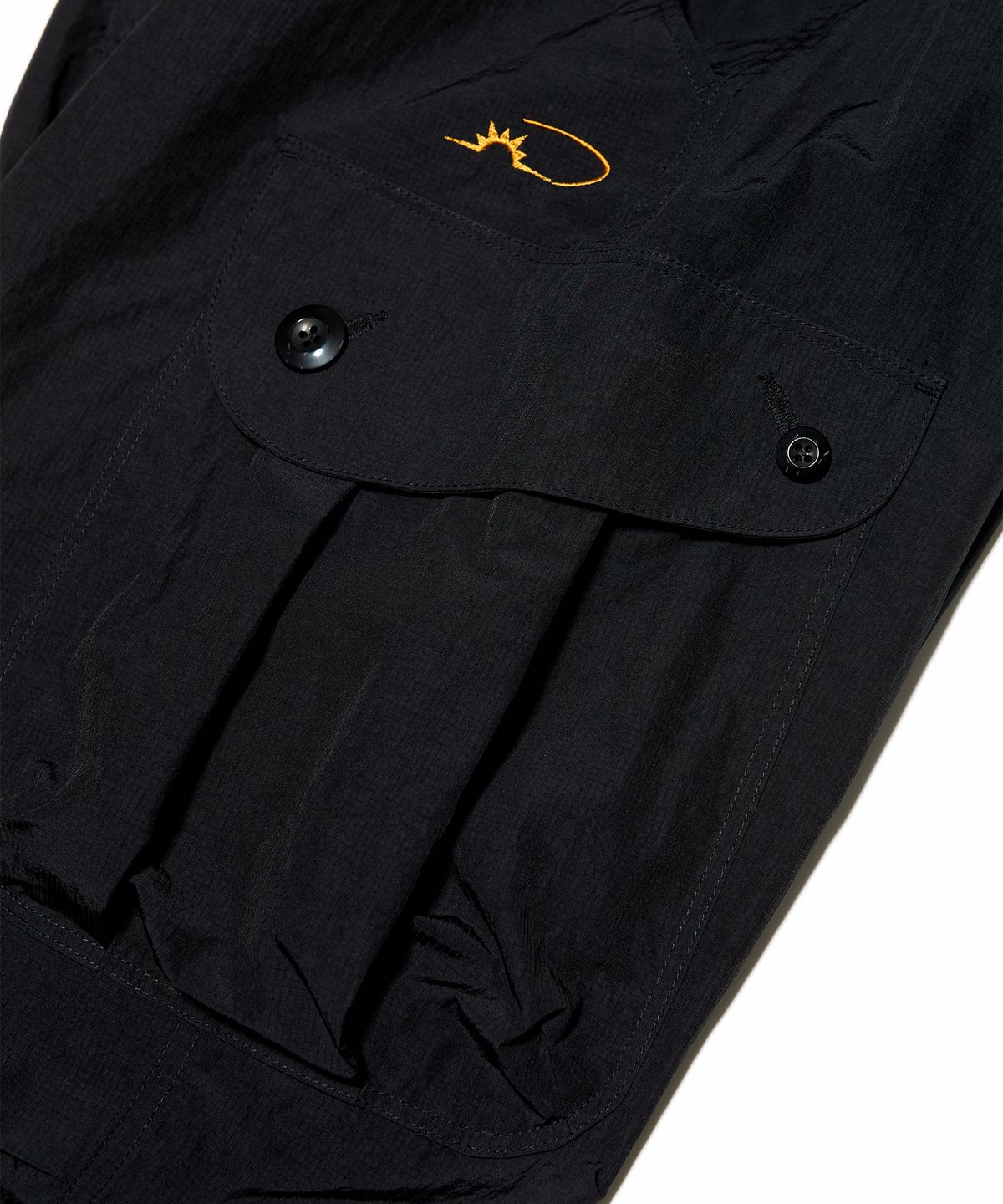 헬로 선라이즈(HELLO SUNRISE) HS x CIATRE Parachute Cargo Pants_Black