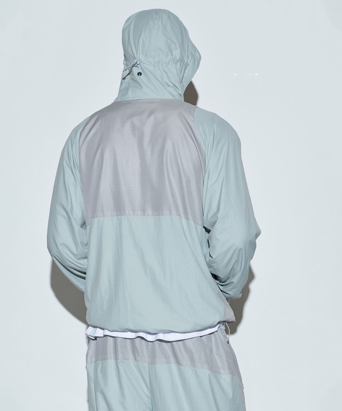 스컬프터(SCULPTOR) Paneled Wind Jacket Sage