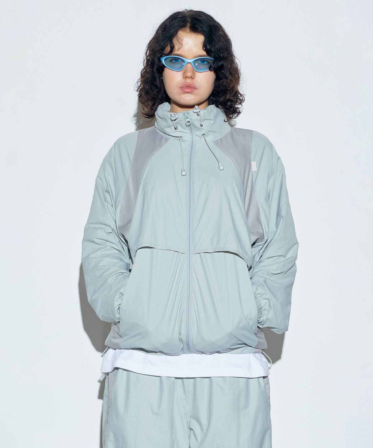스컬프터(SCULPTOR) Paneled Wind Jacket Sage