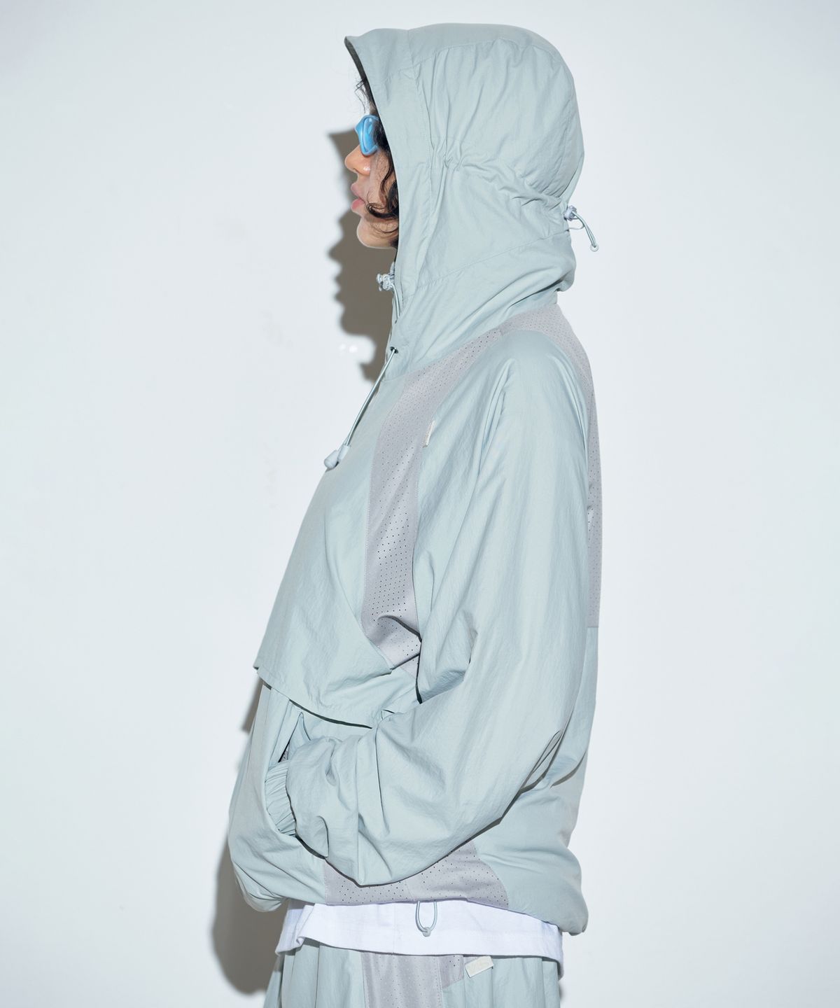 스컬프터(SCULPTOR) Paneled Wind Jacket Sage