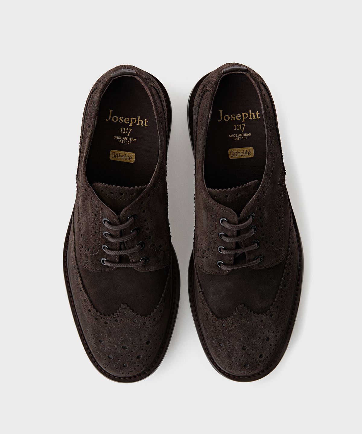조셉트(JOSEPHT) BOSTON BROWN [VIBRAM/ITALY SUEDE]