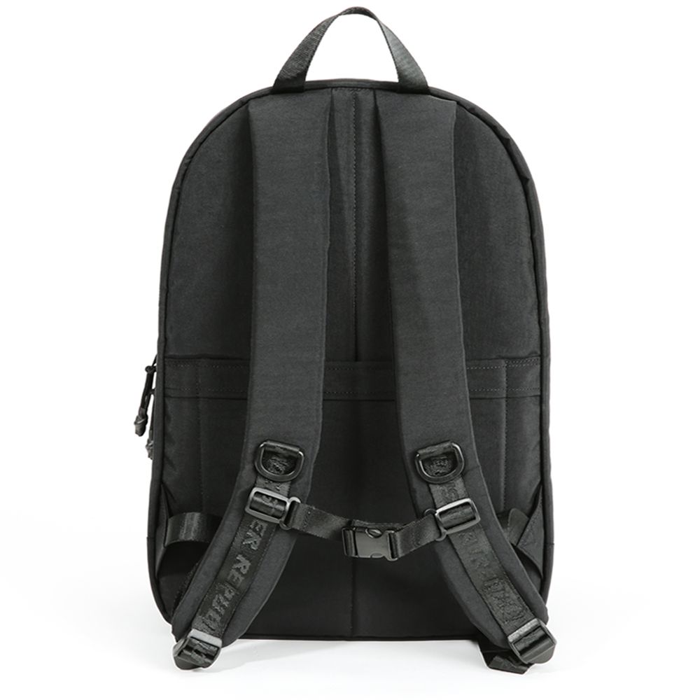 MUSINSA | MONSTER REPUBLIC HOVER TWO BUCKLE BACKPACK / BLACK