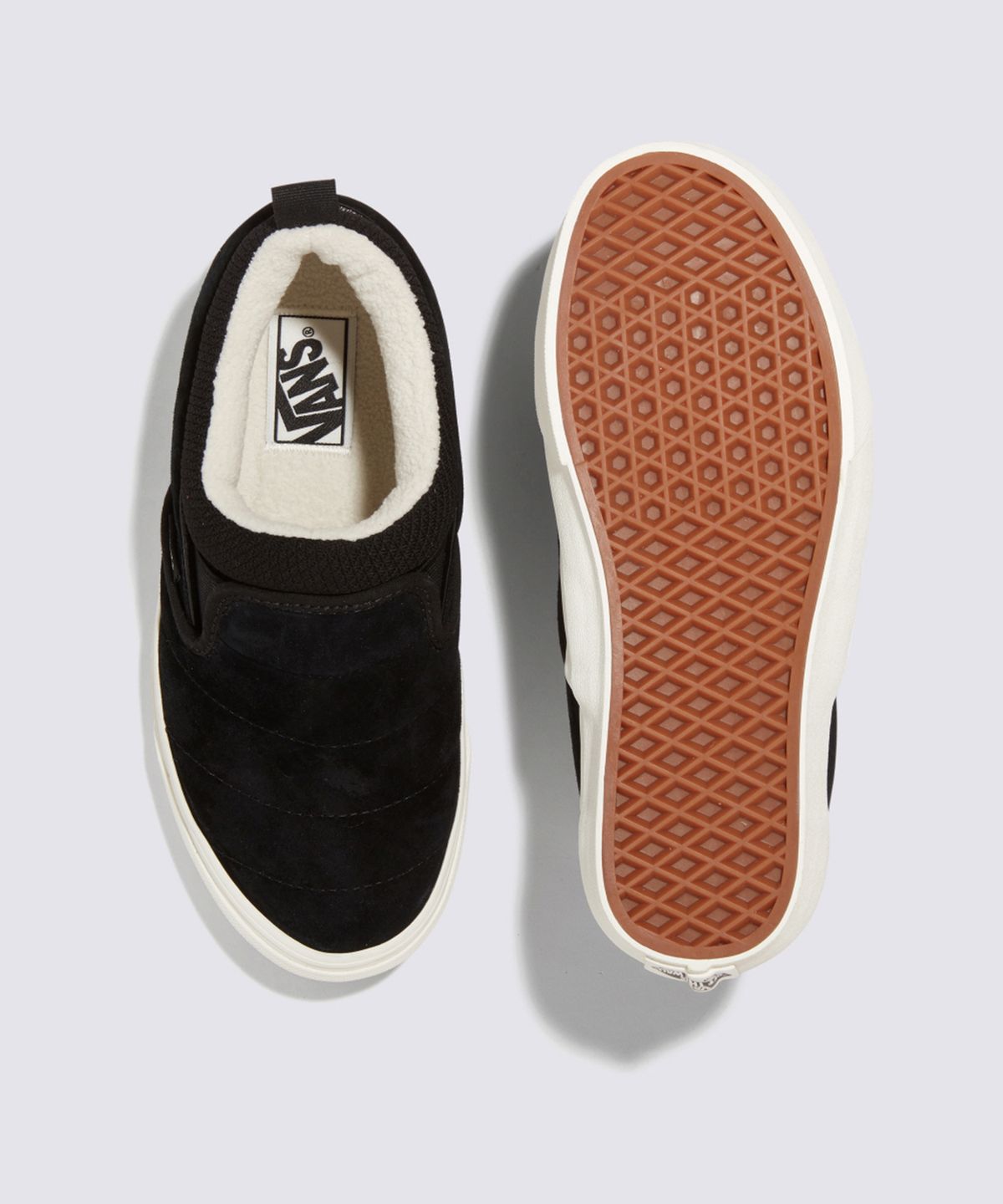 반스(VANS) 슬립온 미드 - (코지) 니트 블랙