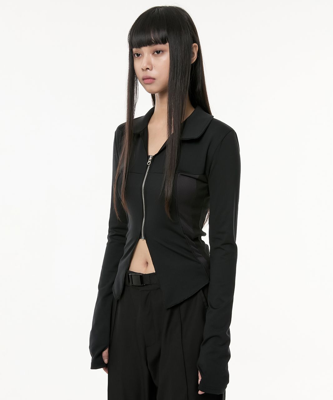 MUSINSA公式 | FLAREUP 17.Division Zip-up (FL-113_Black)