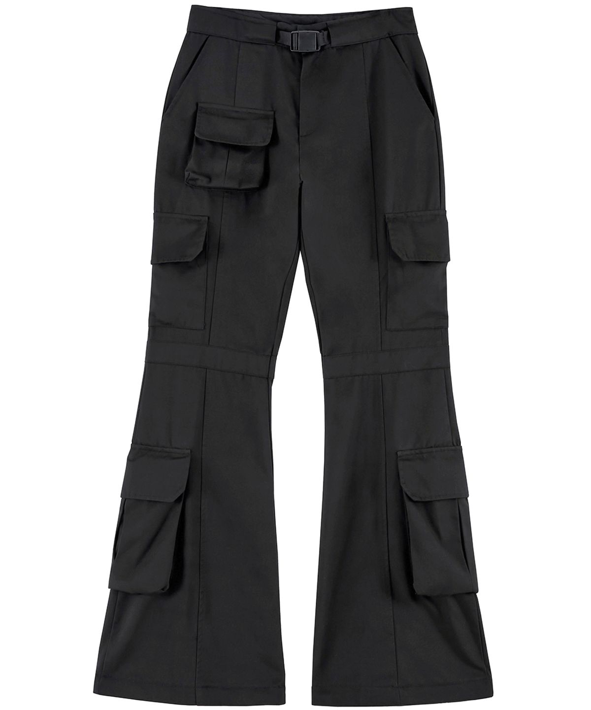 플레어업(FLAREUP) 5.cargo Flare Pants (FL-234_Black)