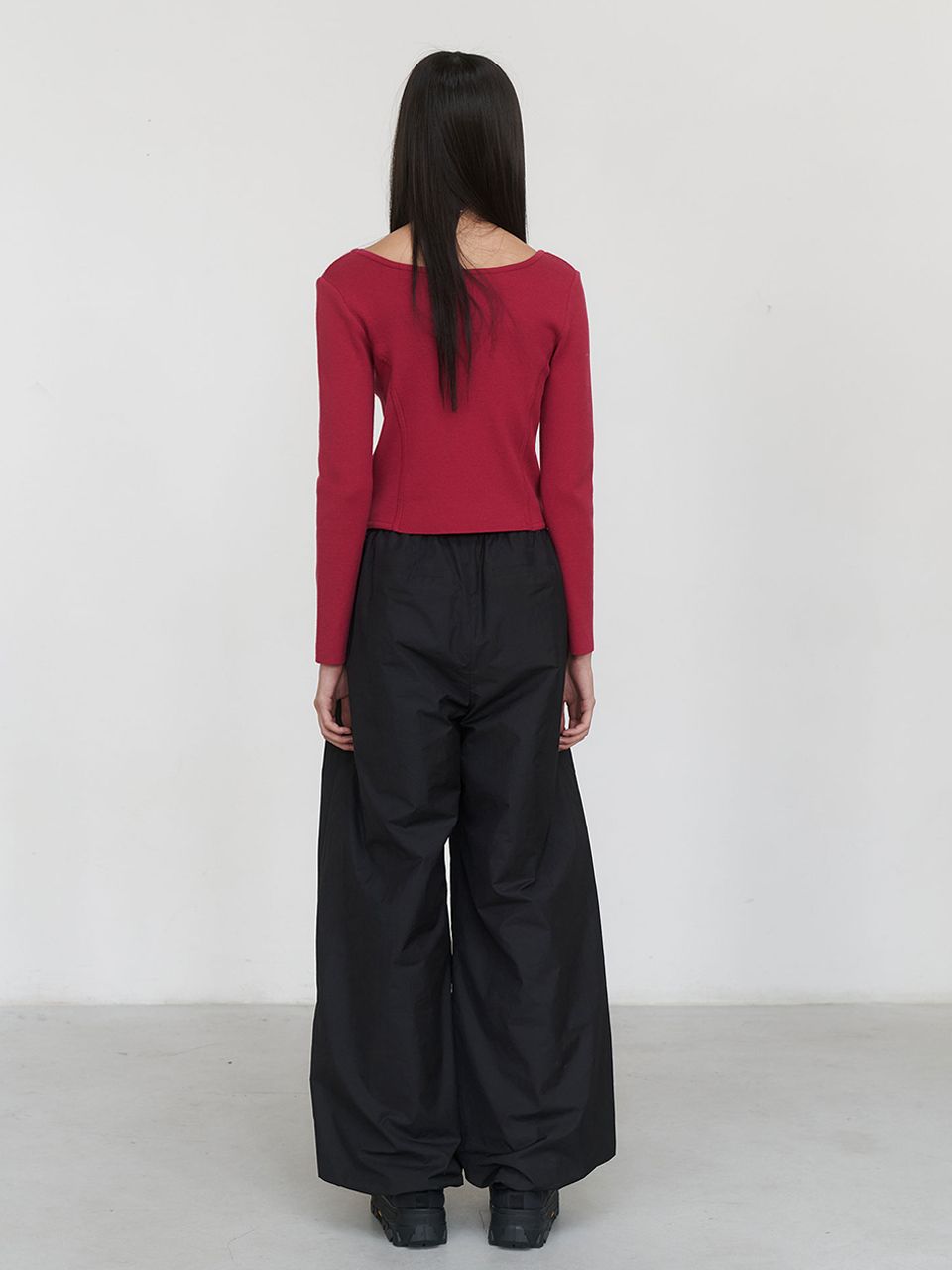 【AMOMENTO】24fw BALLOON BANDING PANTS AMOMENTO/アモーメント】BALLOON BANDING PANTS AM24FWW06PTの