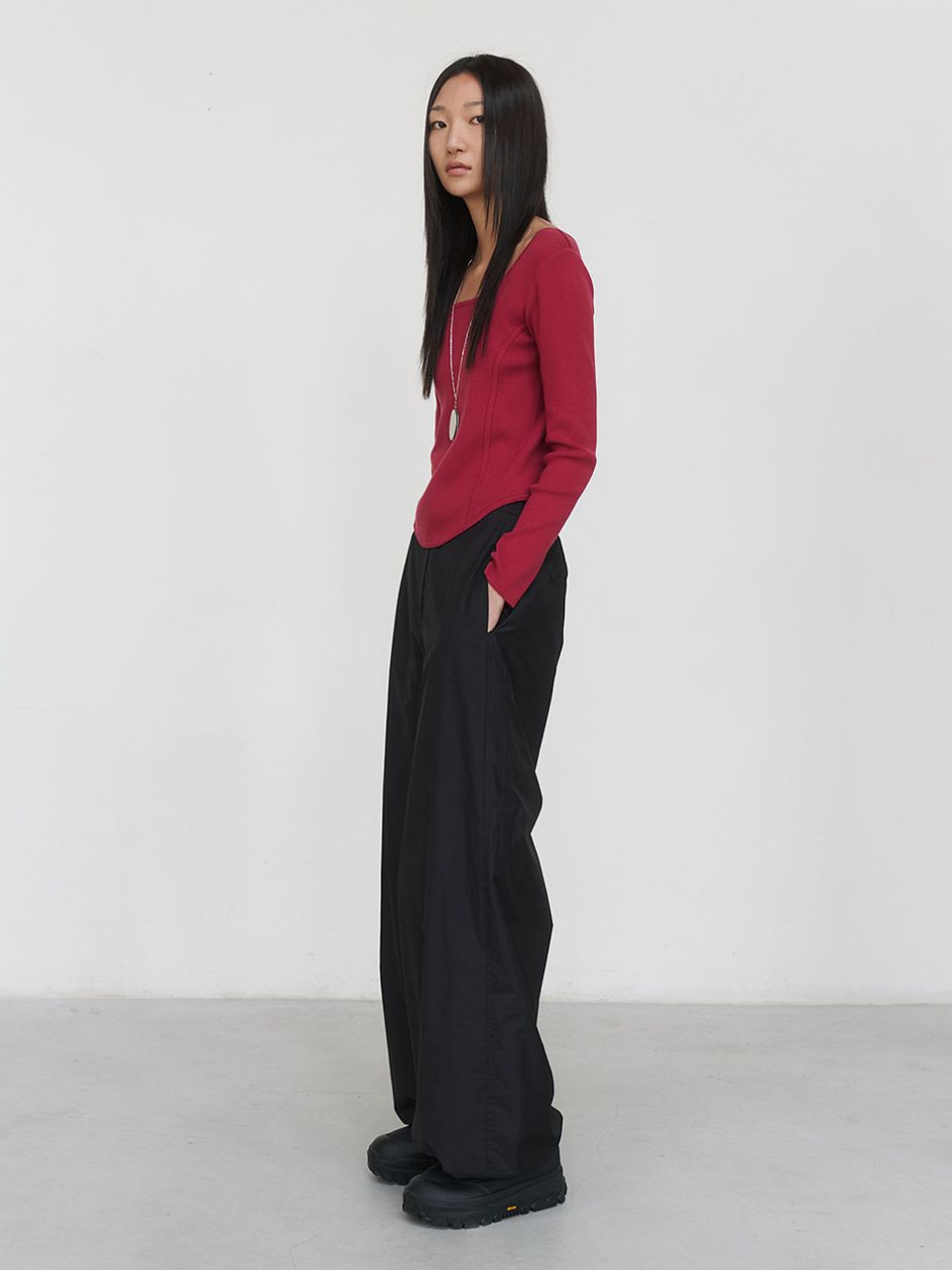 MUSINSA | AMOMENTO BALLOON BANDING PANTS (2COLORS)
