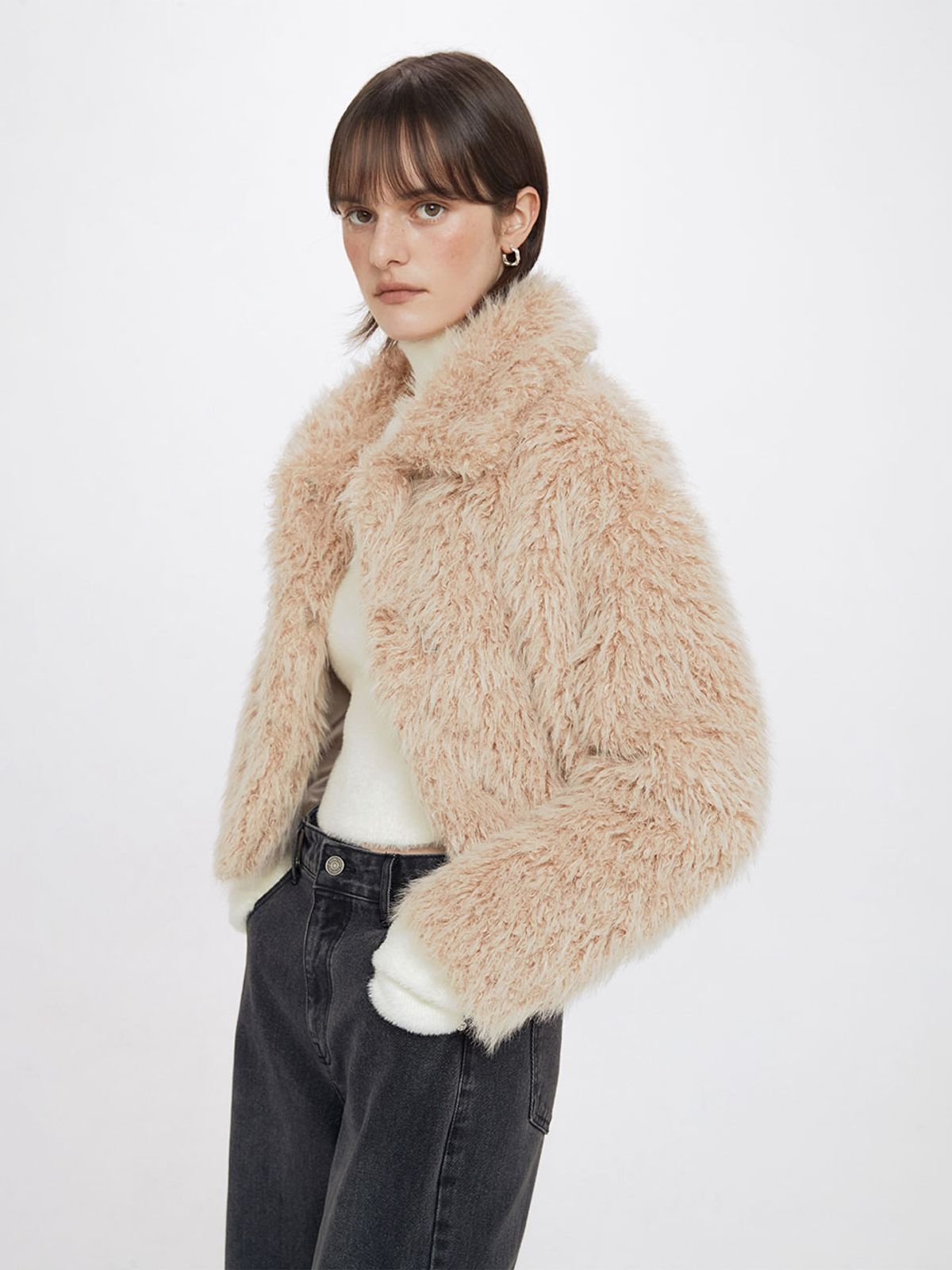 레이브(RAIVE) Fur Jacket VW3WJ030_2color