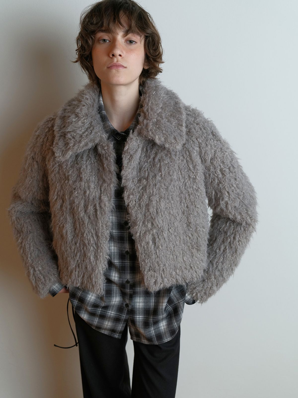 레이브(RAIVE) Fur Jacket VW3WJ030_2color