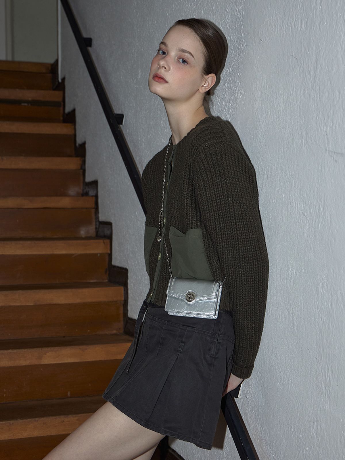 셀레디프(CELEDIFF) flory micro crossbag_5color + chain strap