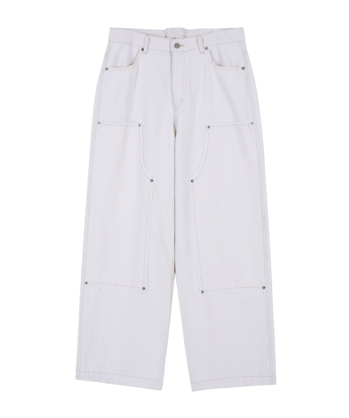 가든익스프레스(GARDEN EXPRESS) RAW EDGE CARPENTER DENIM (white)