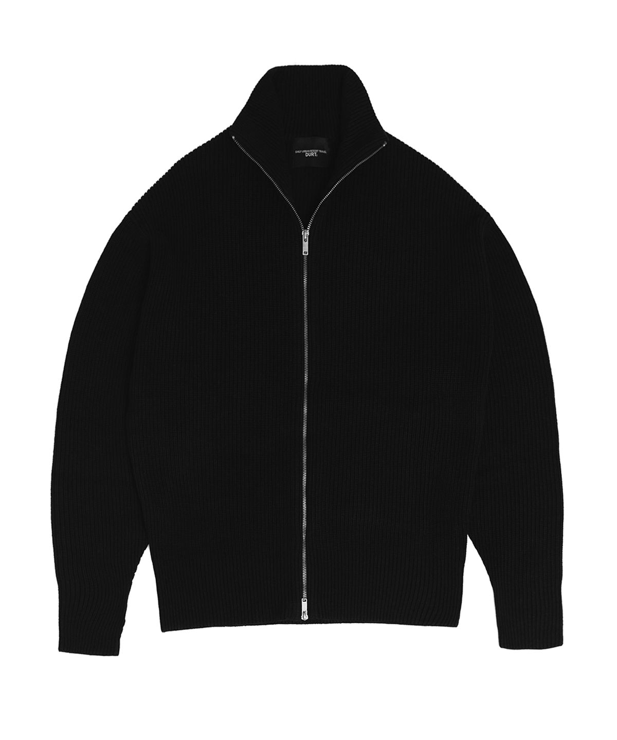 더트(DURT) RESORT PULL ZIP UP (BLACK)