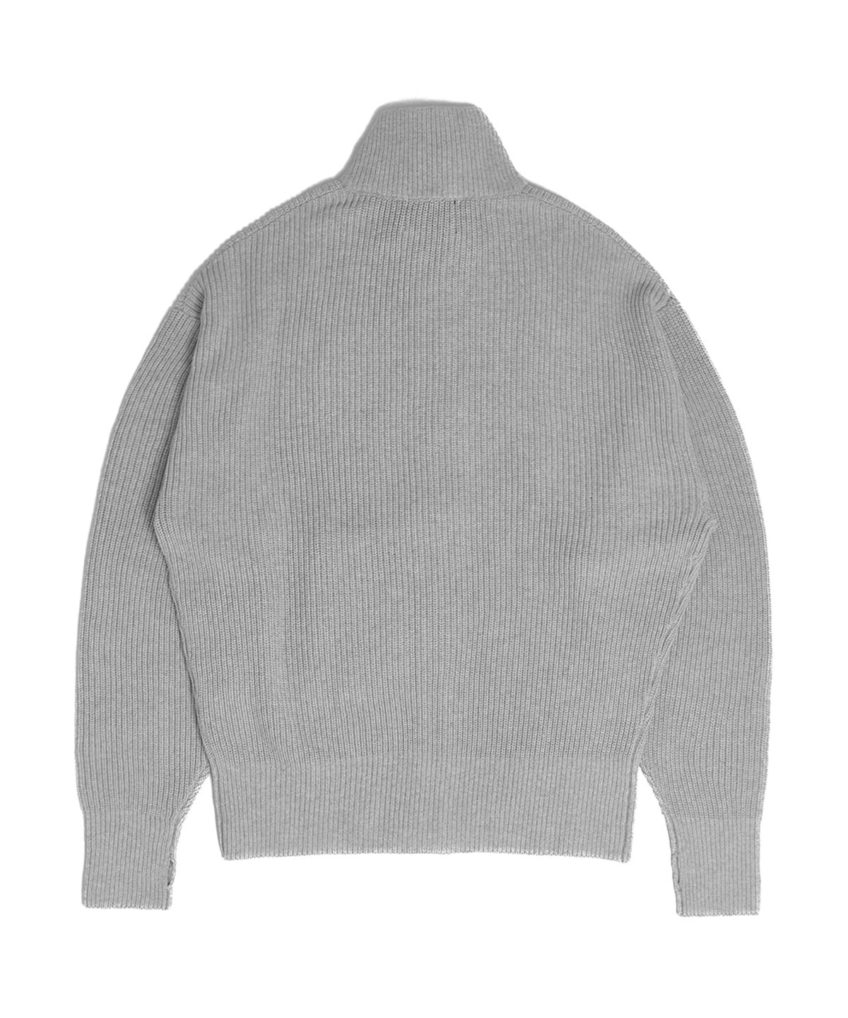 더트(DURT) RESORT PULL ZIP UP (LIGHT GREY)