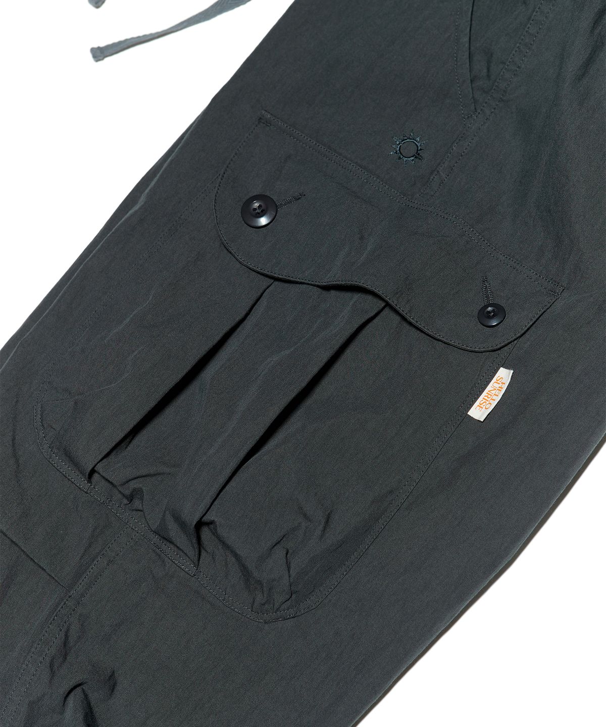 헬로 선라이즈(HELLO SUNRISE) HS Parachute Cargo Pants_Gray